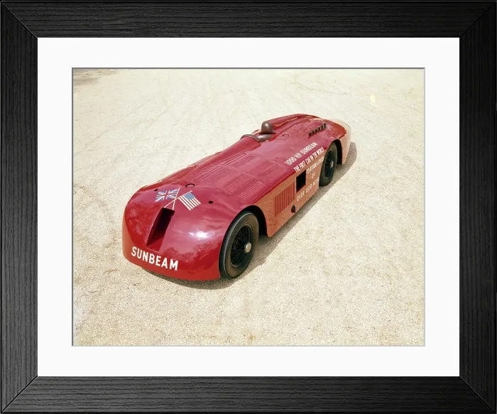 Framed Print : Back view of a 1927 Sunbeam 1000hp Framed Print : Back view of a 1927 Sunbeam 1000hp