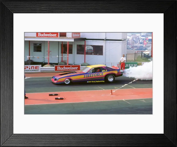 Framed Print : Dragster Racing at Santa Pod 1994 Framed Print : Dragster Racing at Santa Pod 1994