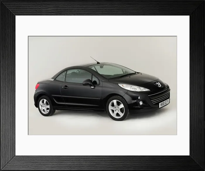 Framed Print : 2010 Peugeot 207CC Framed Print : 2010 Peugeot 207CC