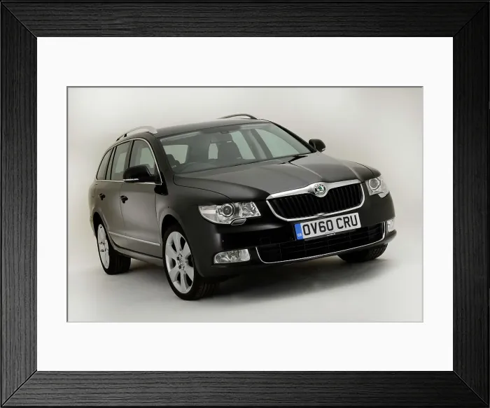 Framed Print : 2011 Skoda Superb Tsi Framed Print : 2011 Skoda Superb Tsi