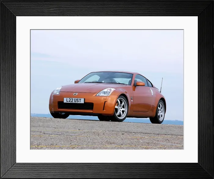 Framed Print : 2004 Nissan 350Z Framed Print : 2004 Nissan 350Z