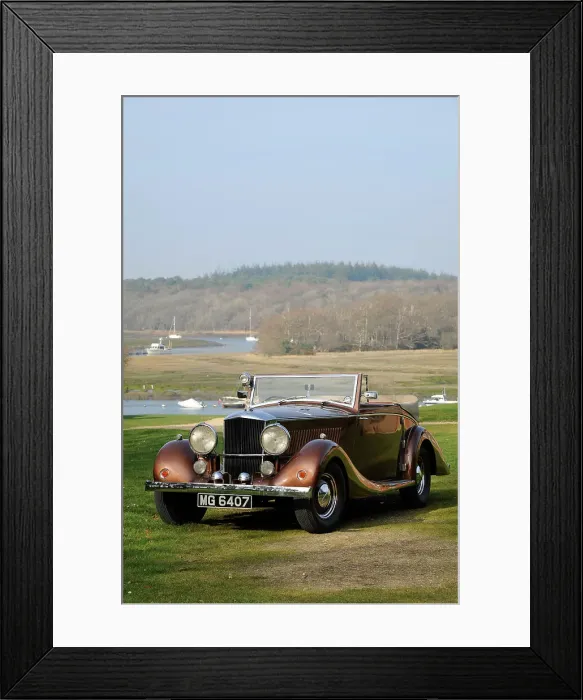 Framed Print : 1939 Railton Fairmile Series 3 Straight Eight Framed Print : 1939 Railton Fairmile Series 3 Straight Eight