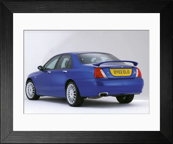 Framed Print : 2001 MG ZT 190 Framed Print : 2001 MG ZT 190