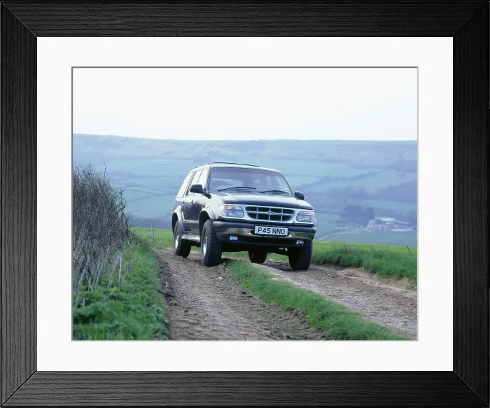 Framed Print : 1996 Ford Explorer Framed Print : 1996 Ford Explorer