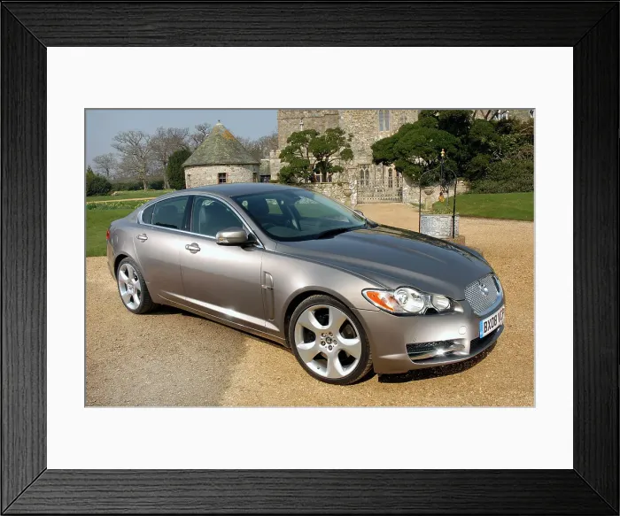 Framed Print : 2008 Jaguar XF SV8 Framed Print : 2008 Jaguar XF SV8