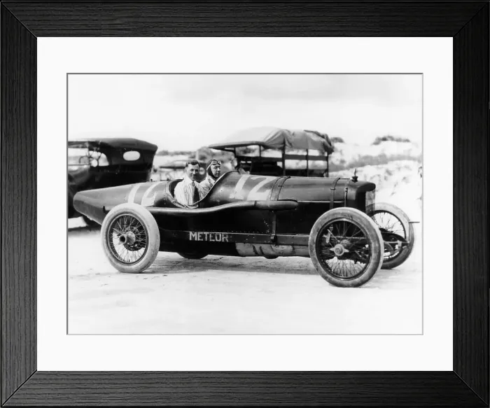 Framed Print : Jimmy Murphy in Duesenberg racing car, c1920 Framed Print : Jimmy Murphy in Duesenberg racing car, c1920