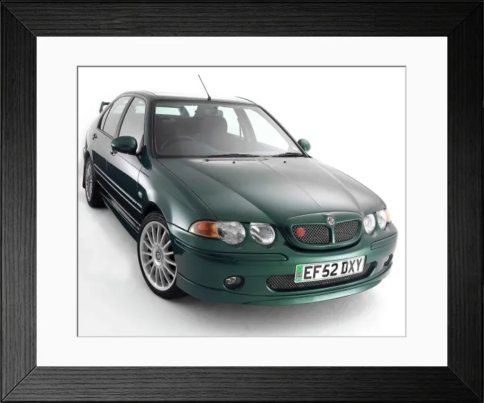 Framed Print : 2002 MG ZS V6 Framed Print : 2002 MG ZS V6