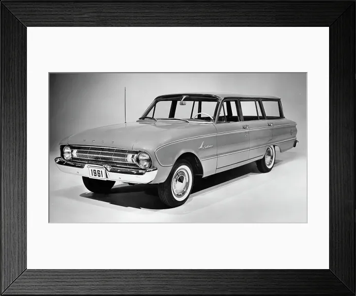 Framed Print : 1961 Ford Falcon station wagon Framed Print : 1961 Ford Falcon station wagon