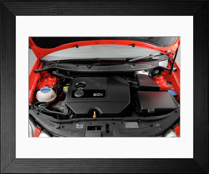 Framed Print : 2003 Volkswagen Polo Sdi Framed Print : 2003 Volkswagen Polo Sdi
