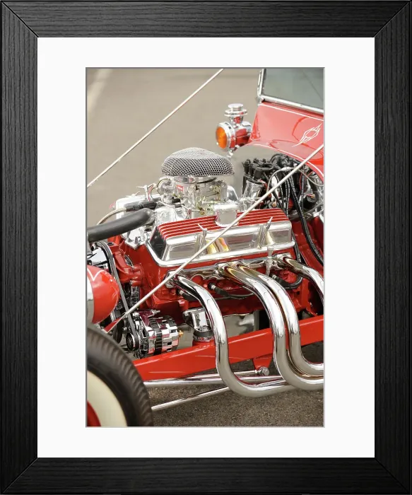 Framed Print : Ford the big t show Custom rod 1923. Artist: Simon Clay Framed Print : Ford the big t show Custom rod 1923. Artist: Simon Clay