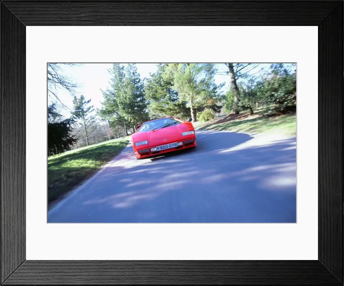 Framed Print : 1989 Lamborghini Countach Framed Print : 1989 Lamborghini Countach