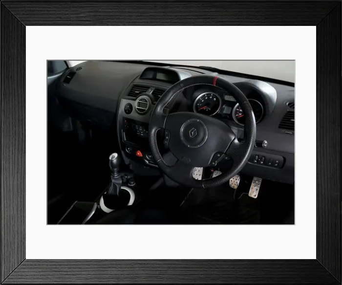 Framed Print : 2007 Renault Megane Sport Framed Print : 2007 Renault Megane Sport