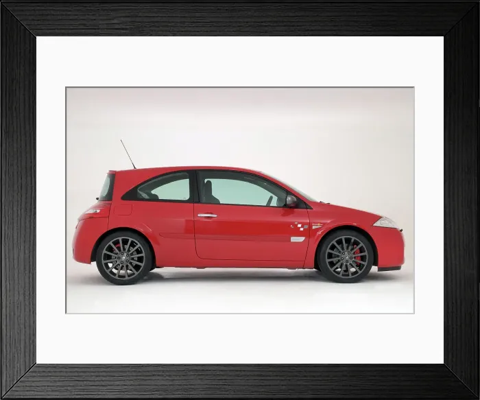 Framed Print : 2007 Renault Megane Sport Framed Print : 2007 Renault Megane Sport