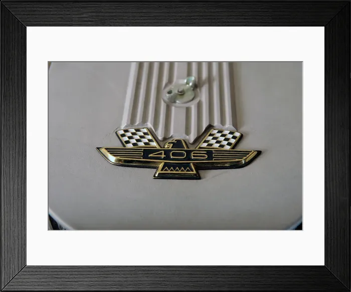 Framed Print : Ford Galaxie 500 race car 1962. Artist: Simon Clay Framed Print : Ford Galaxie 500 race car 1962. Artist: Simon Clay
