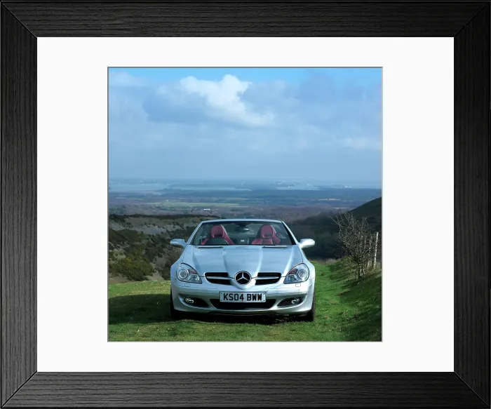 Framed Print : 2004 Mercedes Benz SLK 200K Framed Print : 2004 Mercedes Benz SLK 200K