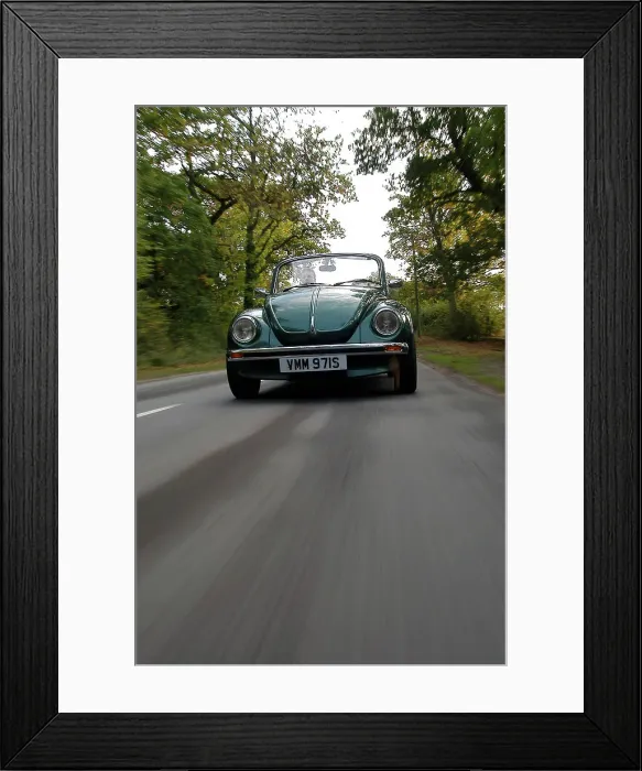 Framed Print : 1978 Volkswagen Beetle Cabriolet Framed Print : 1978 Volkswagen Beetle Cabriolet