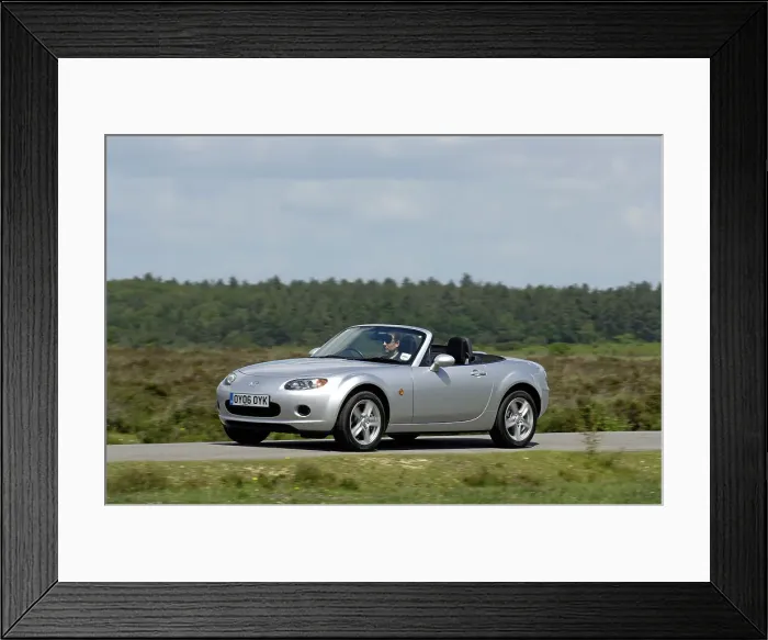 Framed Print : 2006 Mazda MX5 Framed Print : 2006 Mazda MX5