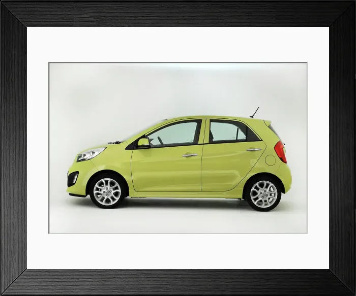 Framed Print : 2013 Kia Picanto Framed Print : 2013 Kia Picanto