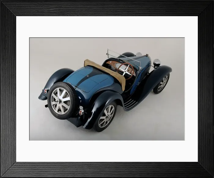 Framed Print : Bugatti type 55 1932. Artist: Simon Clay Framed Print : Bugatti type 55 1932. Artist: Simon Clay