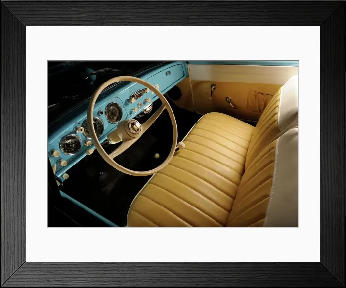 Framed Print : Amphicar 1966. Artist: Simon Clay Framed Print : Amphicar 1966. Artist: Simon Clay