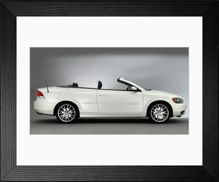 Framed Print : 2006 Volvo C70 Convertible Framed Print : 2006 Volvo C70 Convertible