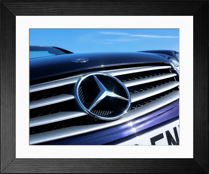 Framed Print : 2003 Mercedes Benz SL55 AMG Framed Print : 2003 Mercedes Benz SL55 AMG