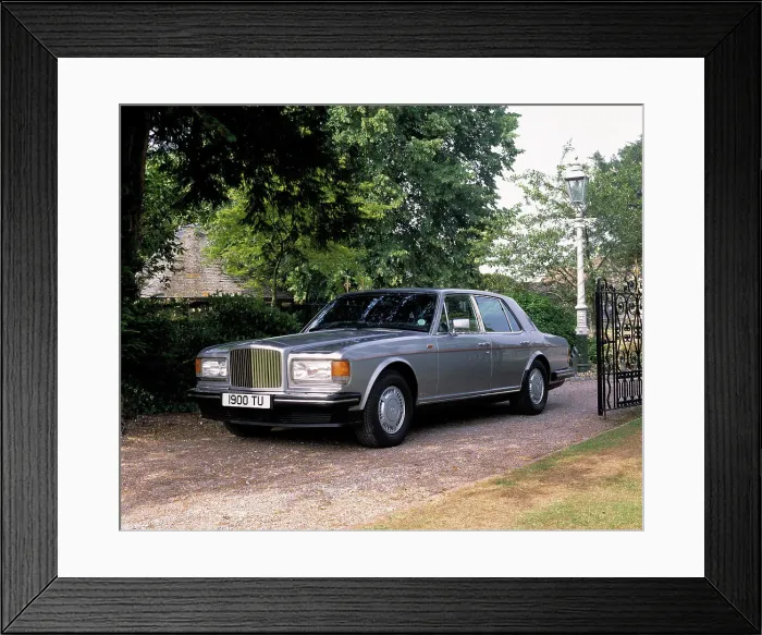 Framed Print : 1988 Bentley Turbo R Framed Print : 1988 Bentley Turbo R