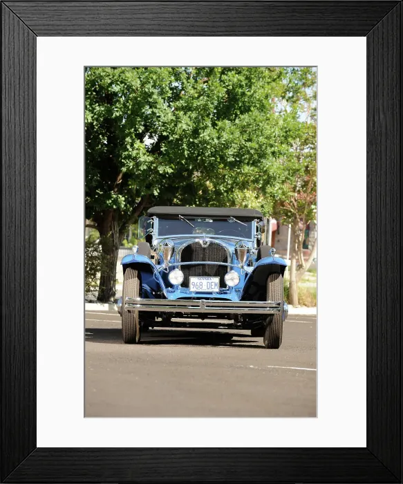 Framed Print : Ruxton model c roadster 1932. Artist: Simon Clay Framed Print : Ruxton model c roadster 1932. Artist: Simon Clay