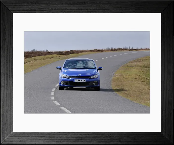 Framed Print : 2009 Volkswagen Scirocco 2.0 GT TSi Framed Print : 2009 Volkswagen Scirocco 2.0 GT TSi