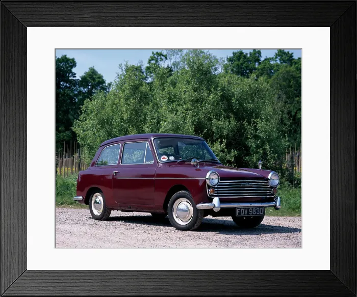 Framed Print : A 1966 Austin A40 Farina Framed Print : A 1966 Austin A40 Farina