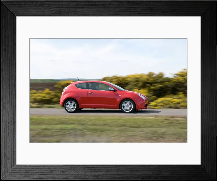 Framed Print : 2009 Alfa Romeo MiTo Framed Print : 2009 Alfa Romeo MiTo