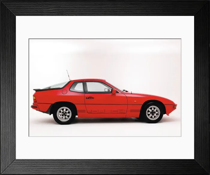 Framed Print : 1983 Porsche 924 Framed Print : 1983 Porsche 924