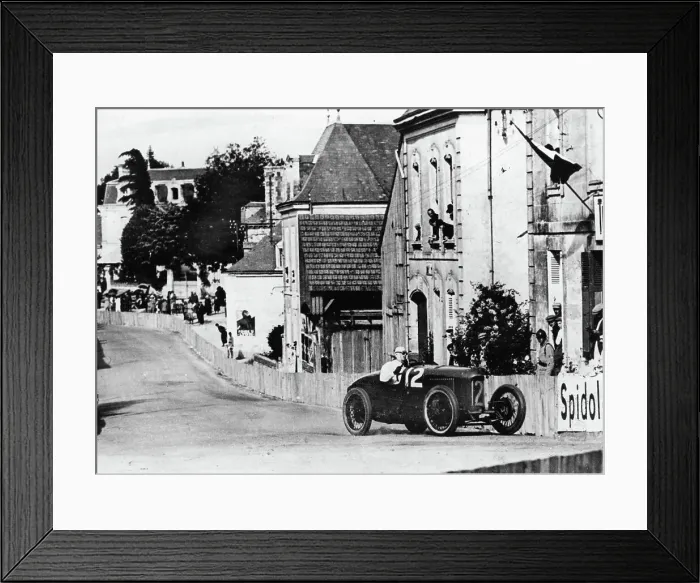 Framed Print : 1923 French Grand Prix, Henry Segrave in Sunbeam Framed Print : 1923 French Grand Prix, Henry Segrave in Sunbeam