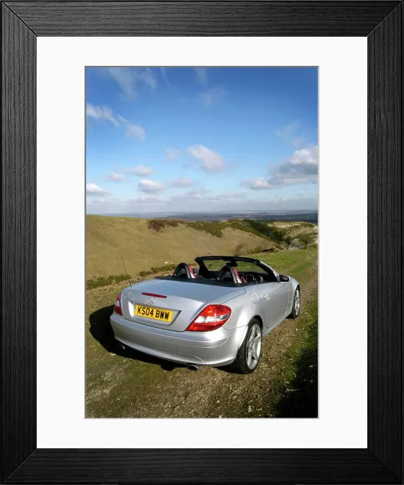 Framed Print : 2004 Mercedes Benz SLK 200K Framed Print : 2004 Mercedes Benz SLK 200K