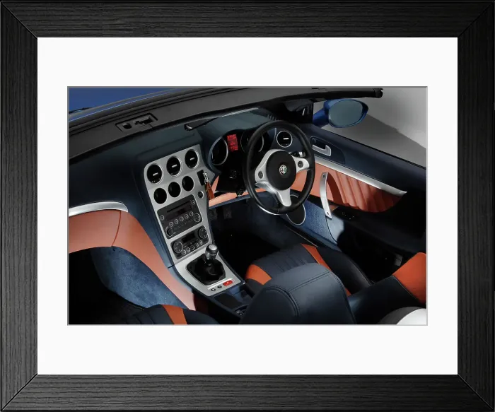 Framed Print : 2006 Alfa Romeo Spider Framed Print : 2006 Alfa Romeo Spider