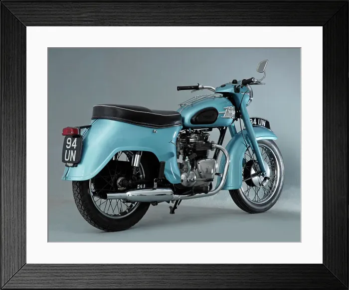 Framed Print : 1962 Triumph 3TA Framed Print : 1962 Triumph 3TA