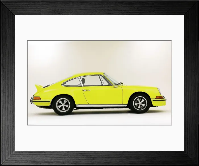 Framed Print : 1973 Porsche 911 Carrera RS 2.7 Framed Print : 1973 Porsche 911 Carrera RS 2.7