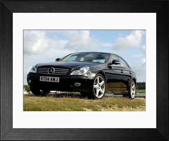 Framed Print : 2005 Mercedes Benz CLS500 Framed Print : 2005 Mercedes Benz CLS500