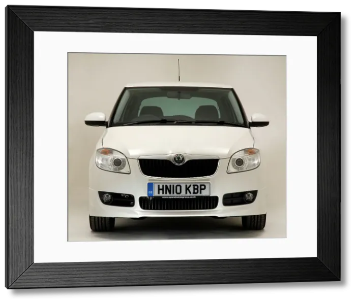 Framed Print : 2010 Skoda Fabia HTP Framed Print : 2010 Skoda Fabia HTP