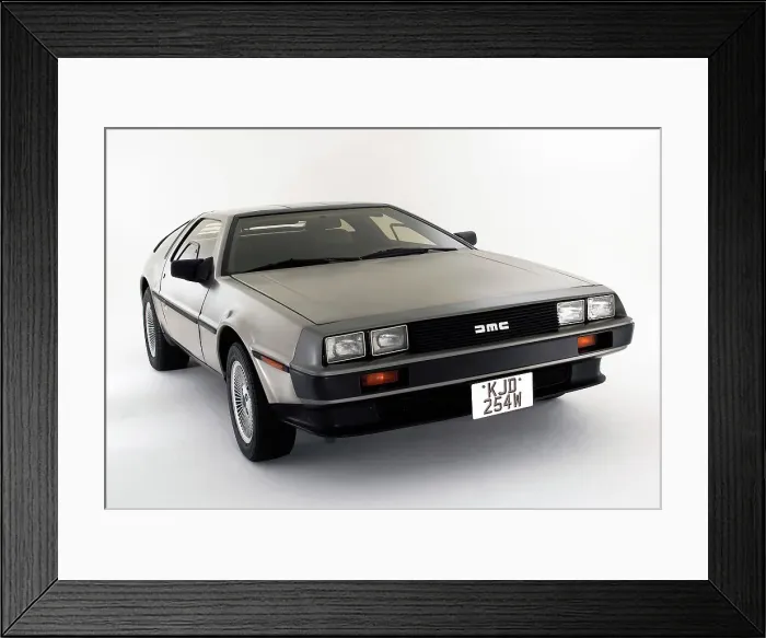 Framed Print : 1981 De Lorean Framed Print : 1981 De Lorean