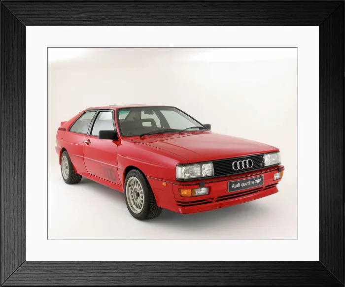 Framed Print : 1991 Audi Quattro 20v Framed Print : 1991 Audi Quattro 20v