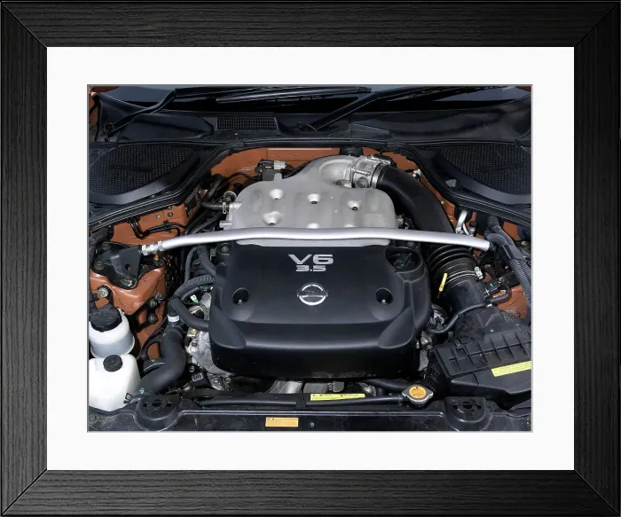 Framed Print : 2004 Nissan 350Z Framed Print : 2004 Nissan 350Z