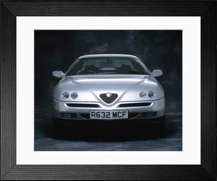 Framed Print : 1998 Alfa Romeo GTV twin spark