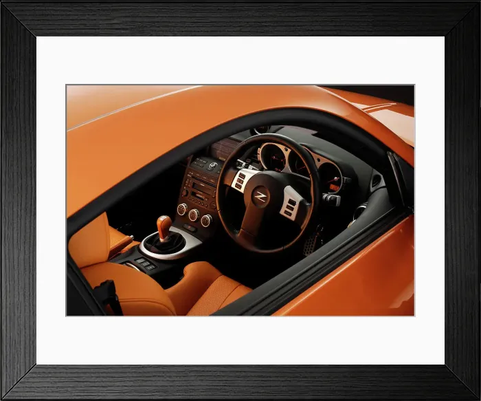 Framed Print : 2006 Nissan 350 Z Framed Print : 2006 Nissan 350 Z