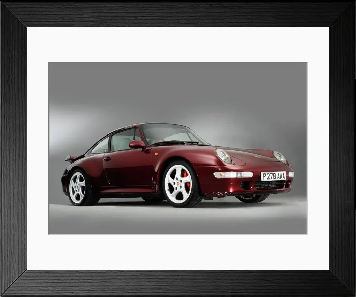Framed Print : 1996 Porsche 993 Turbo Framed Print : 1996 Porsche 993 Turbo