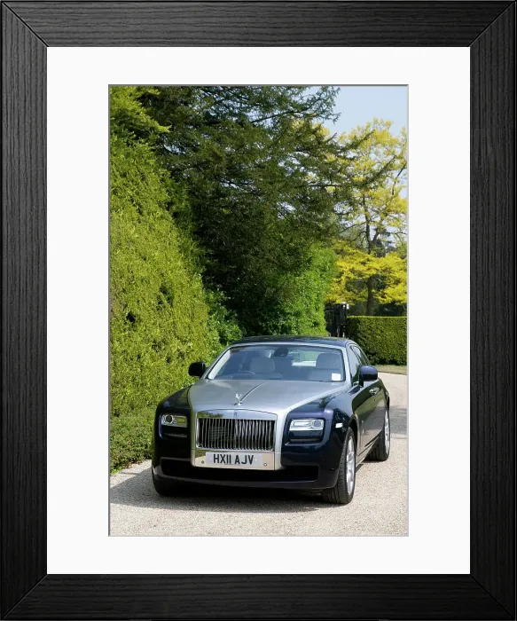 Framed Print : 2011 Rolls Royce Ghost Framed Print : 2011 Rolls Royce Ghost
