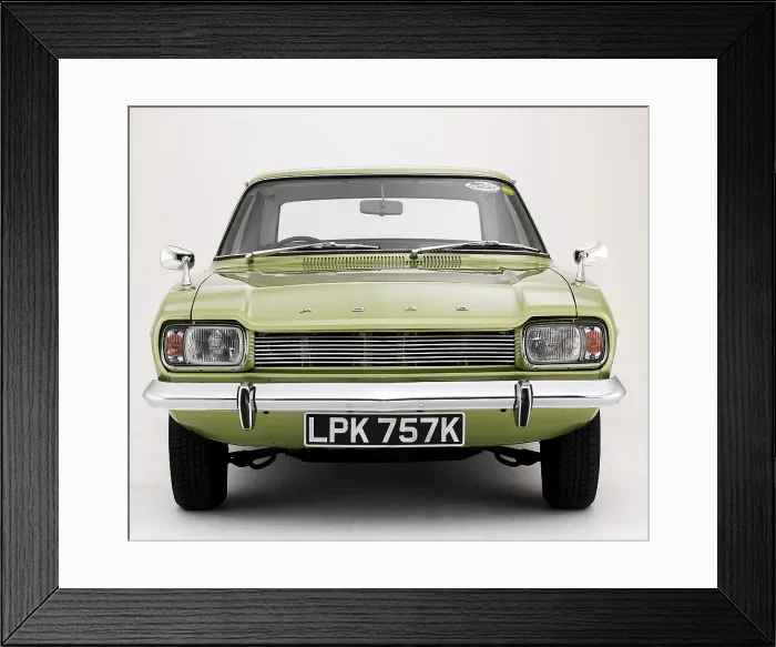 Framed Print : 1972 Ford Capri 1600 mk1 Framed Print : 1972 Ford Capri 1600 mk1