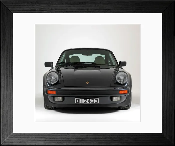Framed Print : 1988 Porsche 930 Turbo Framed Print : 1988 Porsche 930 Turbo