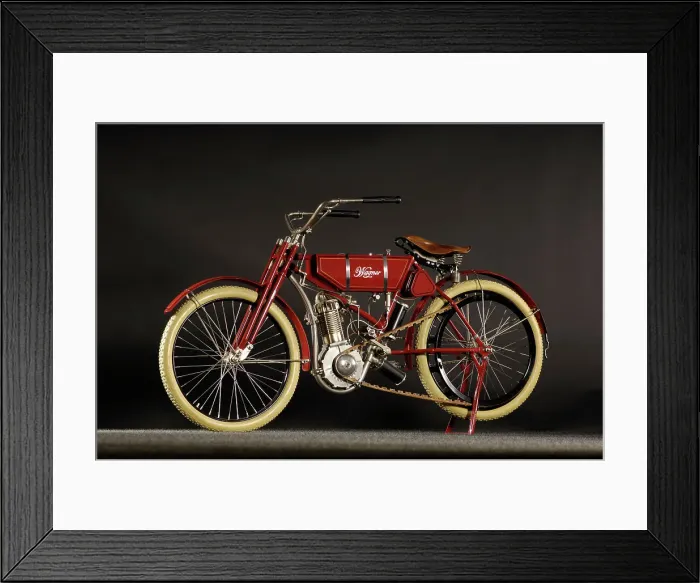 Framed Print : Wagner belt drive single 1911. Artist: Simon Clay Framed Print : Wagner belt drive single 1911. Artist: Simon Clay