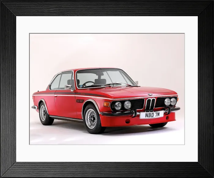 Framed Print : 1973 BMW 3.0 CSL Framed Print : 1973 BMW 3.0 CSL